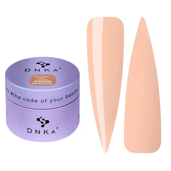 Гель для моделирования DNKa Builder Gel Mousse 0008 персиковый беж 30 мл