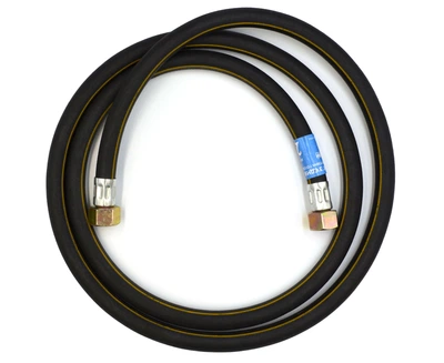 Шланг для газу 1/2" ВВ 500 см, гумовий, Thermo Alliance Standart SD091G500, чорний, без прокладок