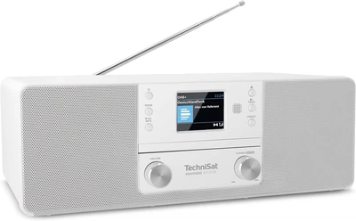 Радиоприемник TechniSat DIGITRADIO 371 10 Вт FM DAB+ CD Bluetooth AUX С дисплеем Белый
