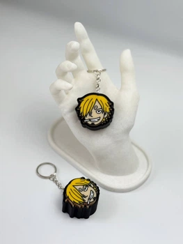 Брелок антистрес Вінсмок Санджі One Piece Чорна нога Клікер
