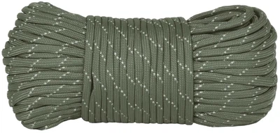 Паракорд Lifesystems 550 Paracord 33 м прочный нейлоновый для походов и кемпинга Olive