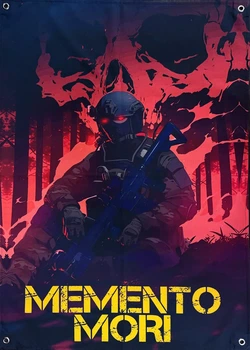 Баннер Memento Mori 900х600 мм