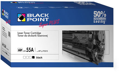 Тонер-картридж Black Point do HP CE255A Black (LBPPH55A)