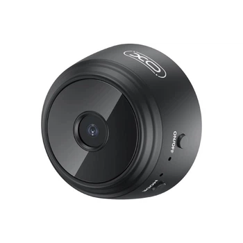Камера відеоспостереження XO CR12 mini Wireless WiFi Camera 0.3 Megapixel (480P w/stand) Black