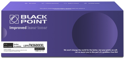 Toner Black Point do Brother TN-3600XXL Black (LBPBTN3600XXL)