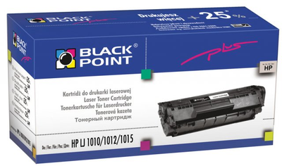 Тонер-картридж Black Point do HP Q2612A Black (LBPPH12A)