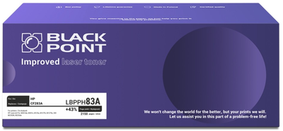 Тонер-картридж Black Point do HP CF283A Black (LBPPH83A)