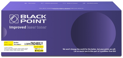 Toner Black Point do Brother TN-248XLY Yellow (LCBPBTN248XLY)