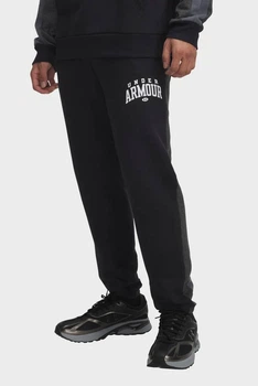 Чоловічі чорні спортивні штани UA Rival Flc CB Pants Under Armour SM 6003954-001