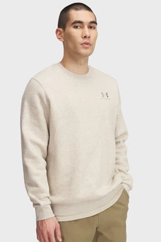 Чоловічий бежевий світшот Icon Fleece Crew Under Armour S 1374250-204