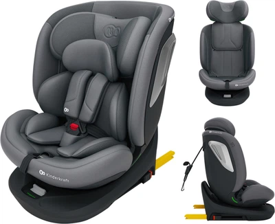 Автокресло Kinderkraft i-Grow 2 Plus i-Size Grey (KCIGRO02GRYPL00)
