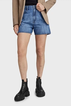 Жіночі сині джинсові шорти High Short clean edge G-Star RAW 25 D24382,D536