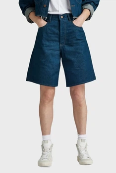 Жіночі темно-сині джинсові шорти Barrel Loose G-Star RAW 25 D24370,D547