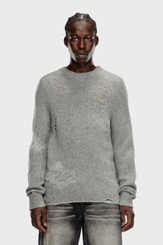 Чоловічий сірий джемпер K-NORMAN MAGLIA Diesel S A15189 0SJAT