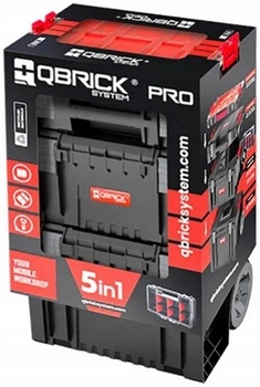 Набор ящиков для инструментов на колесах Qbrick System PRO Set 5in1 18" 450 х 390 х 785 мм (11060402801)