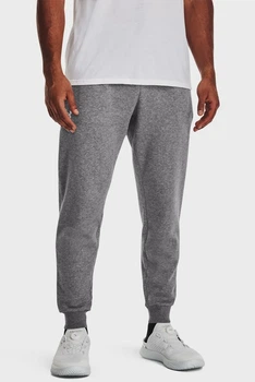 Чоловічі сірі спортивні штани UA Rival Fleece Joggers Under Armour XXL 1379774-025