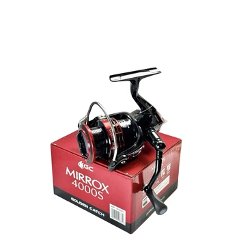 Катушка спиннинговая Golden Catch Mirrox 4000S 5+1BB (мелка шпуля),1039001