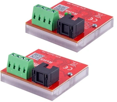 Zestaw konwerterów ATTE Ethernet + PoE po 2 przewodach ETH-2wire-SET