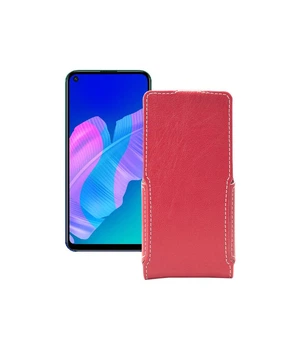 Чохол-флип з екошкіри для телефону Huawei P40 lite E Червоний