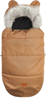 Śpiworek do wózka Sensillo Sierra 100 x 50 cm Camel (5902021524259)