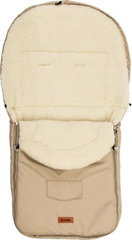 Śpiworek do wózka Sensillo Wełna 95 x 40 cm Cappuccino (5902021525041)
