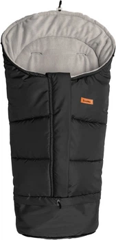Śpiworek do wózka Sensillo Combi 3w1 polar 100-80 × 45 cm czarno-szary (5902021525607)
