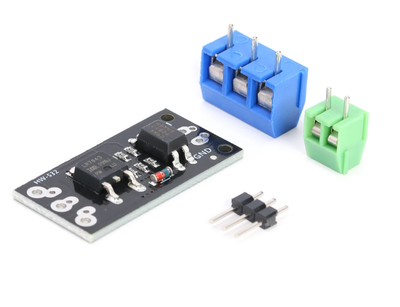 Модуль MOSFET LR7843 HW-532B з оптоізоляцією PC817 та PWM керуванням 3V 5V