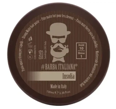 Матова паста для волосся сильної фіксації Barba Italiana INSOLIA 100 мл