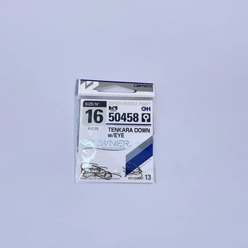 50458 - №16 Крючки "OWNER" TENKARA-D w/EYE (JAPAN),50458-16