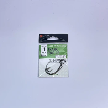 Офсетний гачок Gurza SHANK EWG LE # 1 BN 4 шт. ,К-3302-001