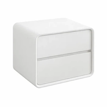 Приліжкова тумба RIAS P328 з двома ящиками 50x40x47 см White (3_08157)