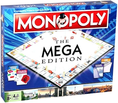 Настольная игра Winning Moves The Mega Edition Monopoly (2459WM)