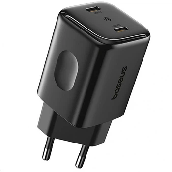 Зарядное Устройство Baseus PicoGo AN13 45 Вт (2xType-C) black (E0121F00)