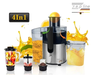 Соковыжималка электрическая 4в1 (блендер, мимиксер, кофемолка) 3000 Вт Zepline ZP-122 Универсальный кухонный к