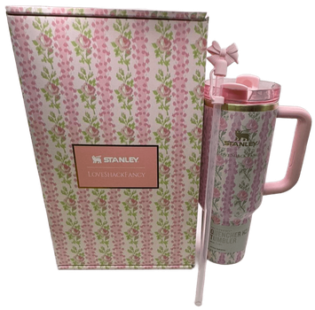 Термос термокружка Stanley Quencher H2.0 Tumbler из нержавеющей стали 1,18 л Blooming Heirloom KT6007854