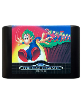 Игра Sega Mega Drive Lemmings Europe Английская Версия Только Картридж Б/У