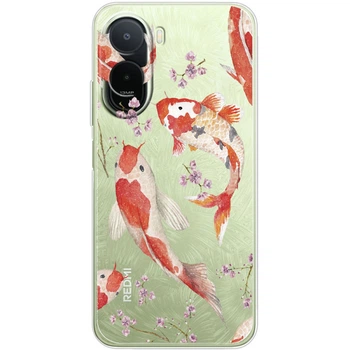 Силіконовий чохол BoxFace Xiaomi Poco C81 Pro Japanese Koi Fish (73960-cc3)
