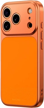 Панель AMAZINGTHING Minimal Mag Full Cover Case для iPhone 17 Pro Max Orange (4896238101147)