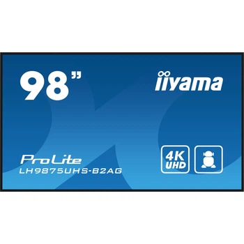 Інформаційний дисплей 97.5" IIYAMA ProLite LH9875UHS-B2AG IPS 4K UHD 500 кд/м² 8 мс Android 11 Black