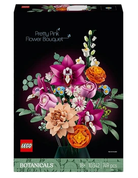 Конструктор LEGO Botanicals Милый розовый букет цветов 749 деталей (10342)