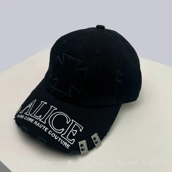 Кепка Alice Hollywood Hard Core Haute Couture y2k sk8 opium west coast choppers White