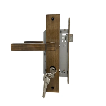 Замок для входных дверей Ozcanlar SILVER KOL YALE 72 MM MAT OKSIT
