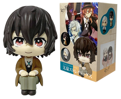Фигурка чиби Проза Бродячих Псов Осаму Дазай Bungo Stray Dogs Osamu Dazai 9 см