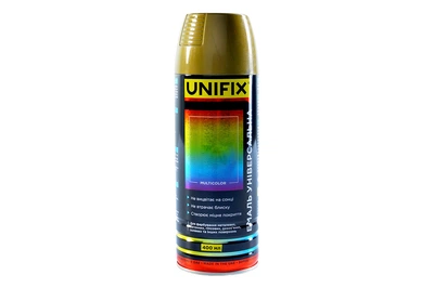 Эмаль универсальная Unifix 400мл золото