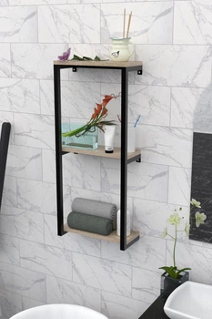 Настінна полиця в стилі лофт EcoLoft Elevia DSP-1174 Дуб Сонома