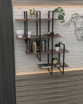 Настенная полка в стиле лофт EcoLoft Аэлита DSP-1098-8