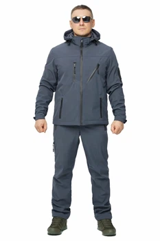 Костюм универсальный Soft Shell синий No2 54р. (ML-26)