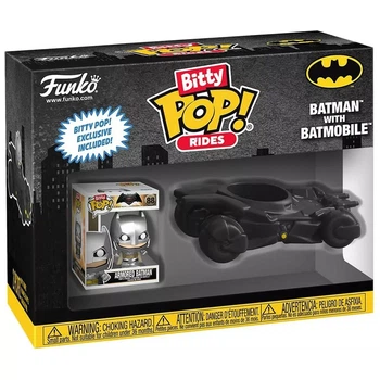 Набор фигурок Funko POP! Bitty Ride DC Бэтмен и бетмобиль (83621)