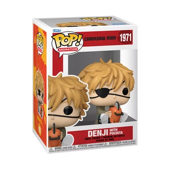 Фигурка Funko POP! Человек-бензопила Денджи и Почита (86484)