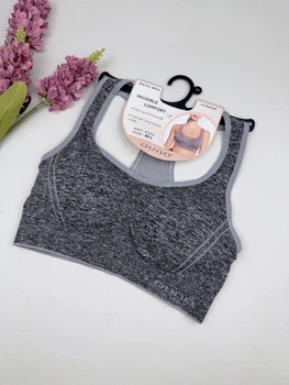 Спортивный топ со спинкой борцовкой 5120, XL (ABC 80-90), Серый